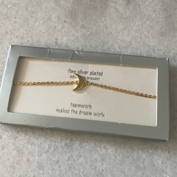 Star Bracelet Moon beac Silver Plated Adjustable Target bracelet combo - Picture 2 of 5